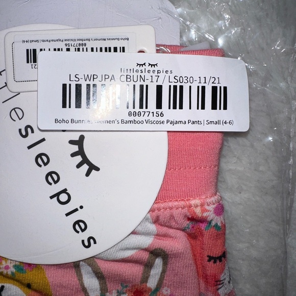 NIB LS Boho Bunnies Mama Pants - Picture 4 of 4